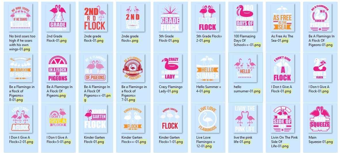 Flamingo-TShirt-Design-Bundle-18959361