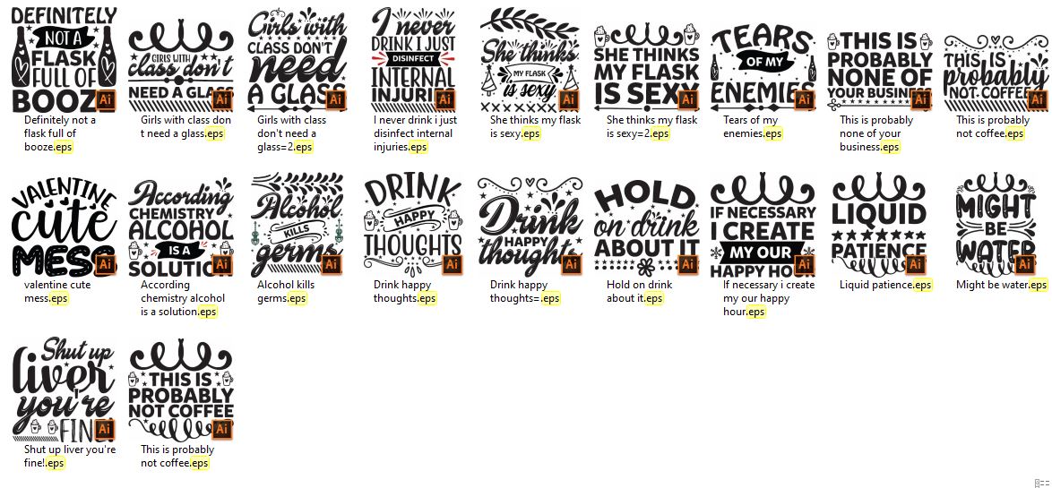 Flask-SVG-Tshirt Design-Bundle