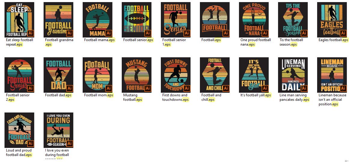 Football-Retro-Sunset-TShirt-Bundle-25952127