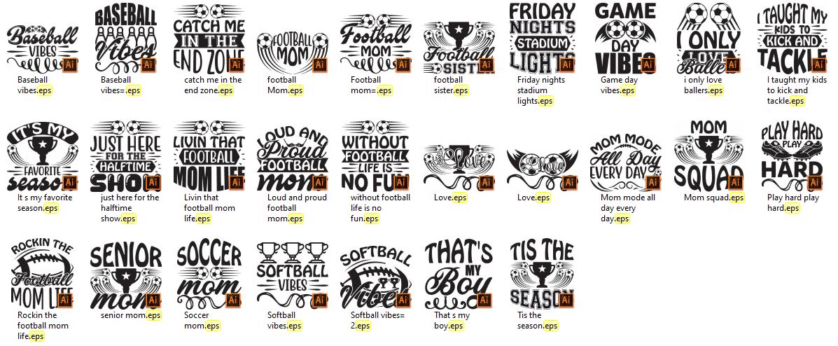 Soccer SVG Design Bundle