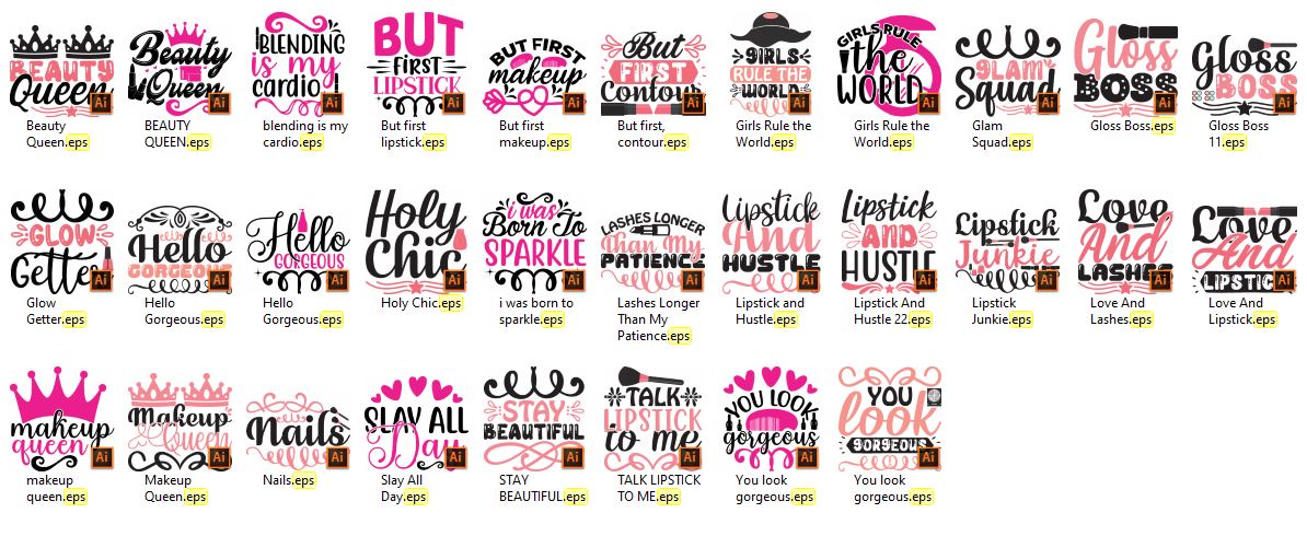 Makeup-SVG-Design-Bundle-23255549