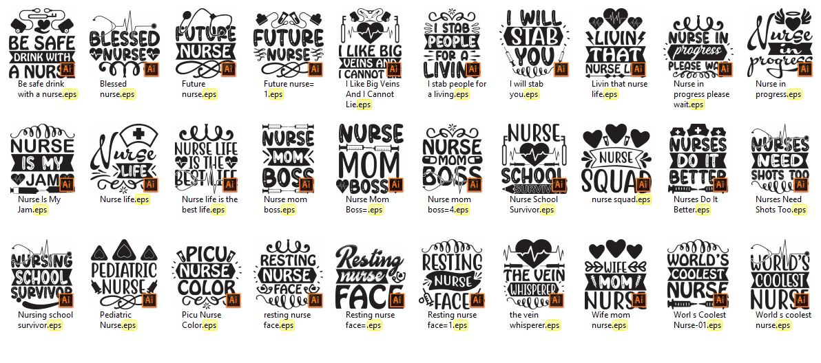 Nurses-SVG-Design-Bundle-22225373