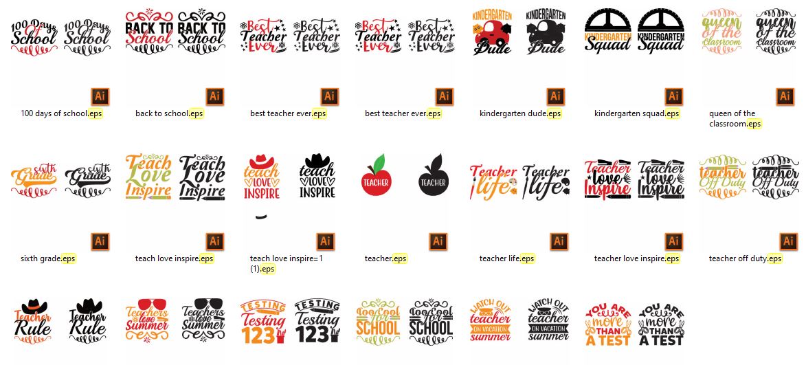 School-SVG-Design-Bundle-20638609