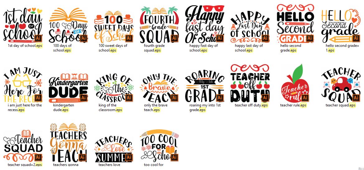 School-SVG-Design-Bundle-22161591