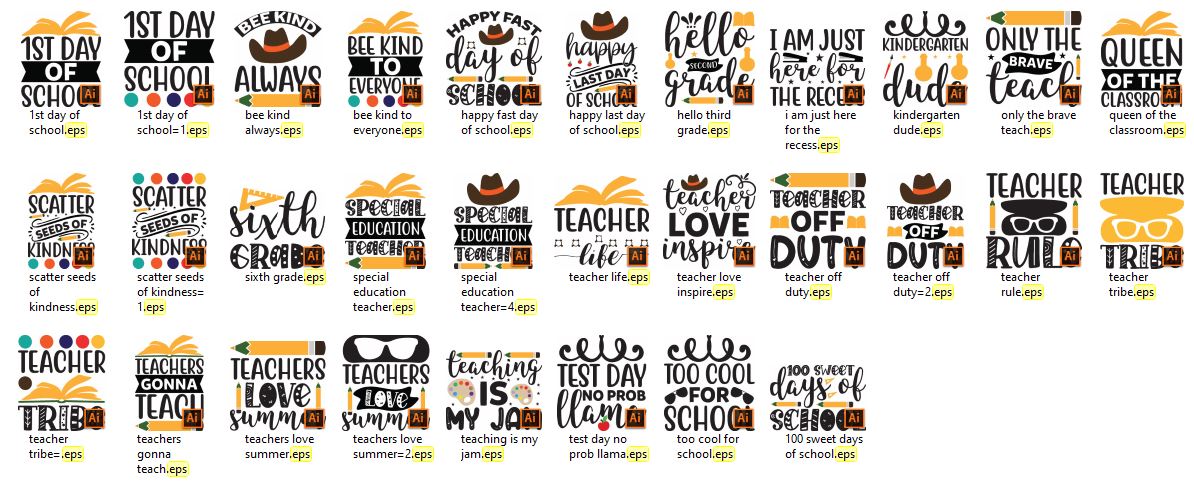 School-SVG-Design-Bundle-22905397