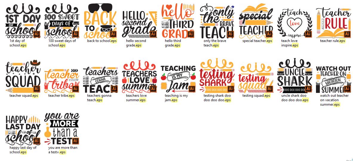 School-SVG-Design-Bundle-23059563