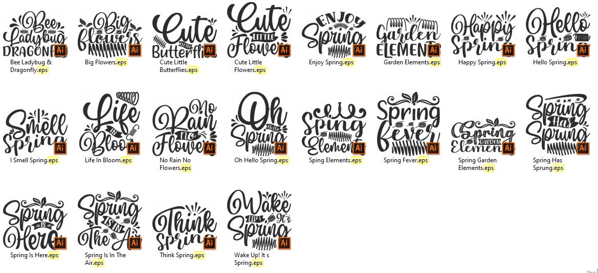 Spring-SVG-Design-Bundle-26909001