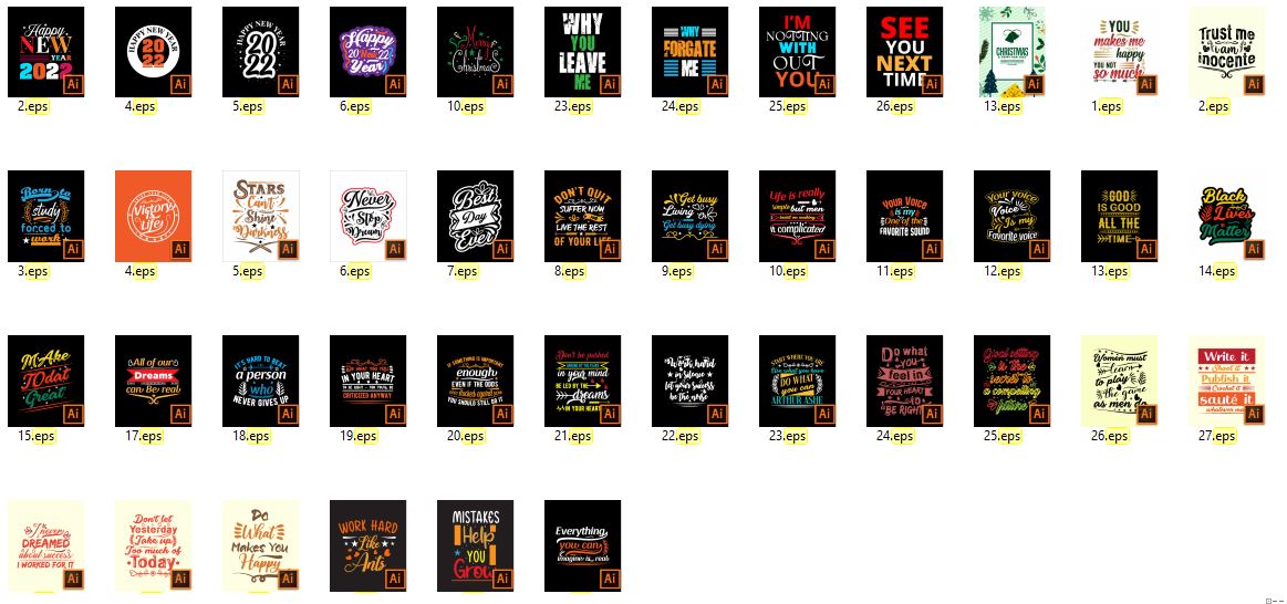 Typography-TShirt-Bundle-24451410