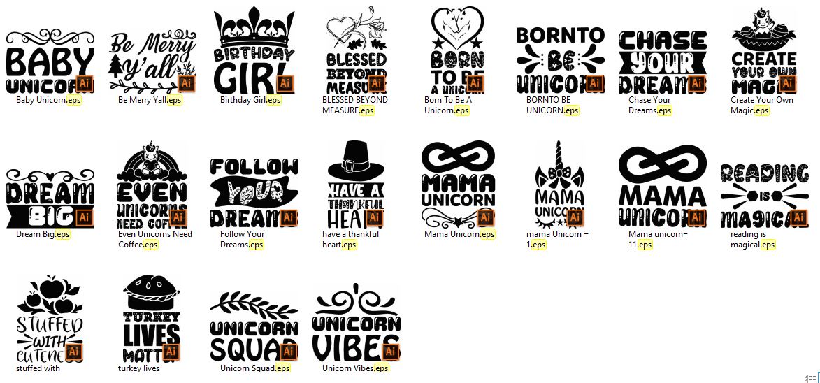 Unicorn-SVG-Design-Bundle-15272344