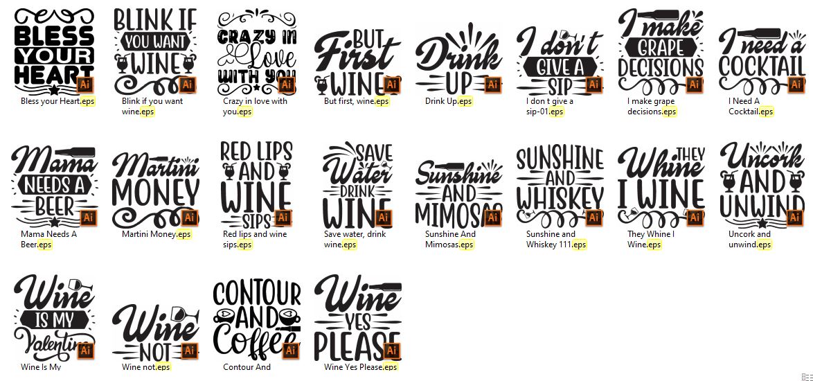 Wine-SVG-Design-Bundle-23059323